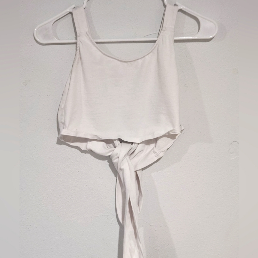 Streetwear Society | Crop Top with Back Tie | Size Medium